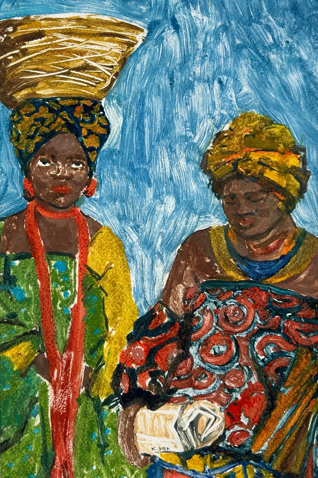 Африканский базар