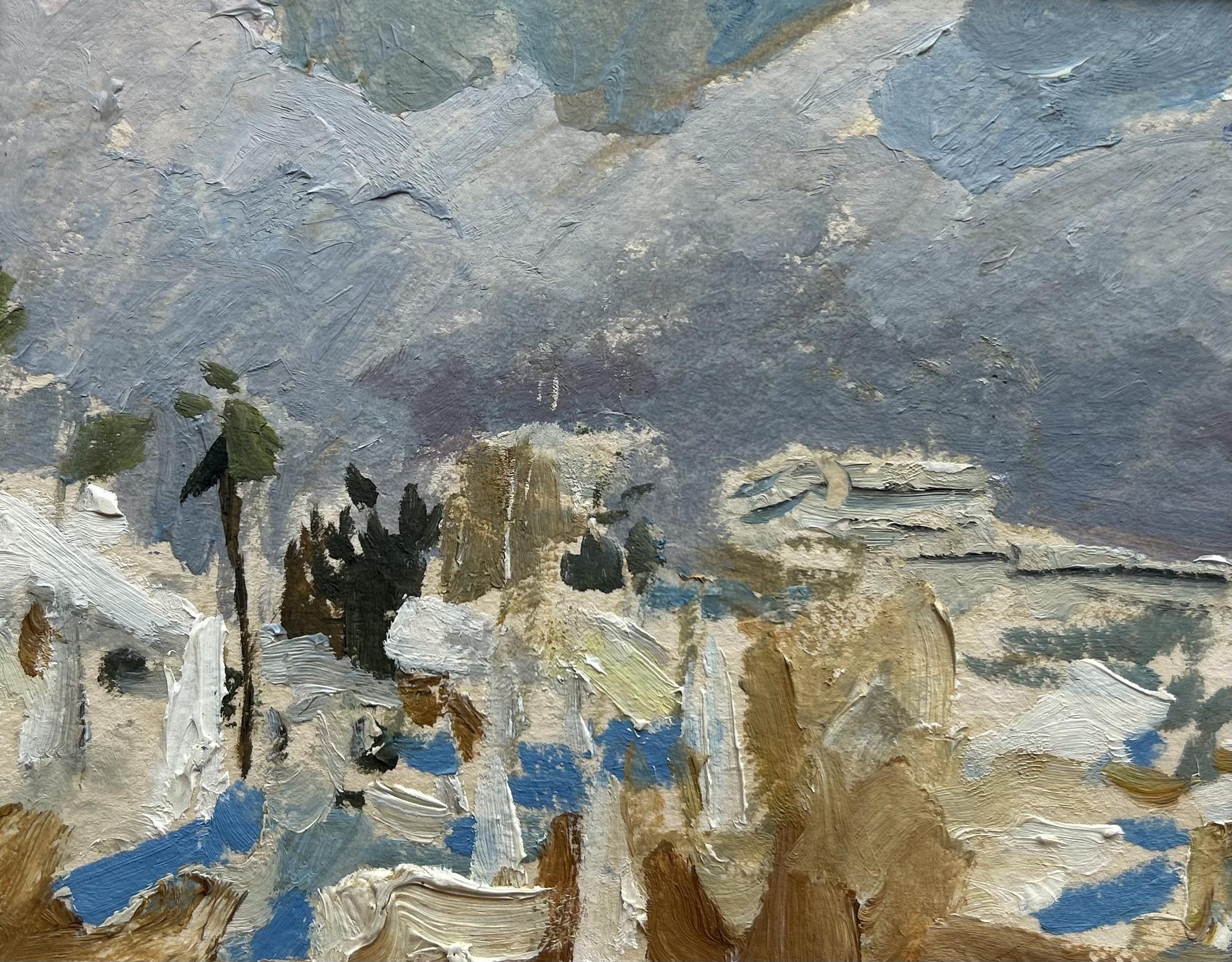 Буря на пляже