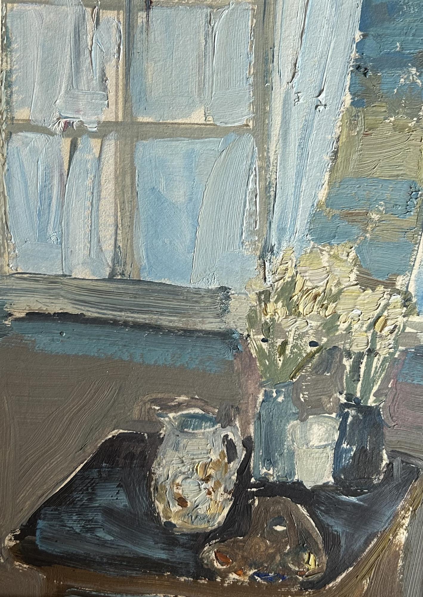 Этюд натюрморта у окна