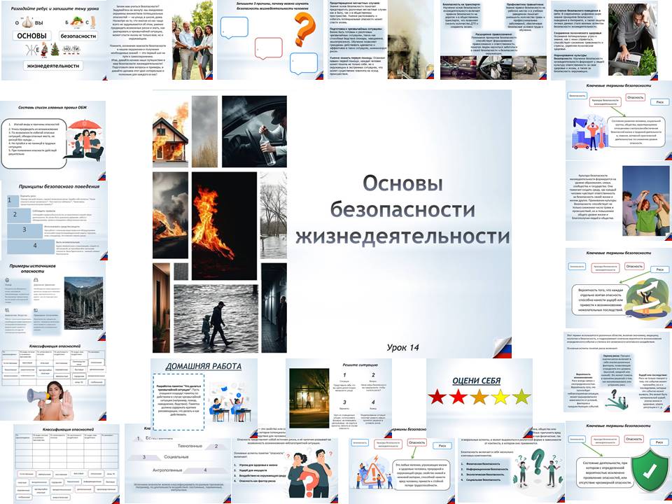 Презентация к уроку ОБЗР  8 класс "Основы безопасности жизнедеятельности"