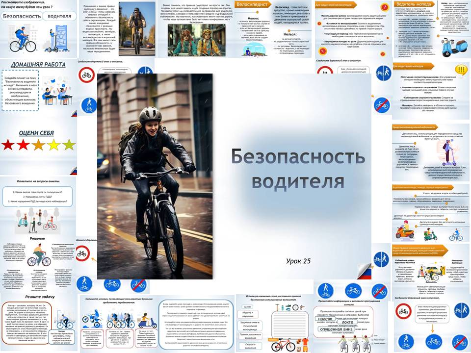 Презентация к уроку ОБЗР 8 класс "Безопасность водителя"