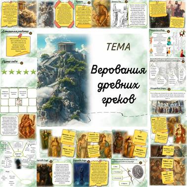 История 5 класс. Презентация. Урок 30. Верования древних греков