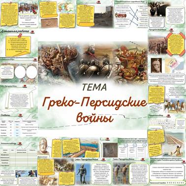 История 5 класс. Презентация. Урок 37. Греко-персидские войны