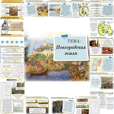 История 6 класс. Презентация. Урок 47. Новгородская земля