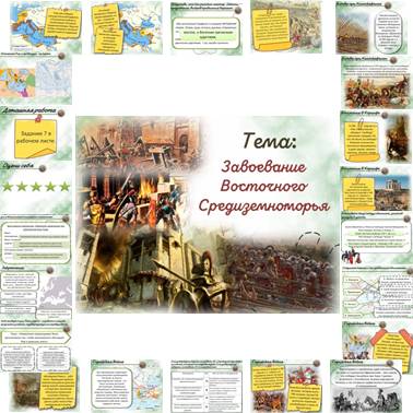 История 5 класс. Презентация. Урок 55. Завоевание Восточного Средиземноморья.