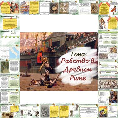 История 5 класс. Презентация. Урок 58. Рабство в Риме.
