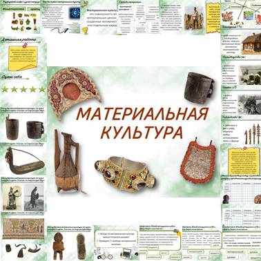 История нашего края. Презентация. Материальная культура.
