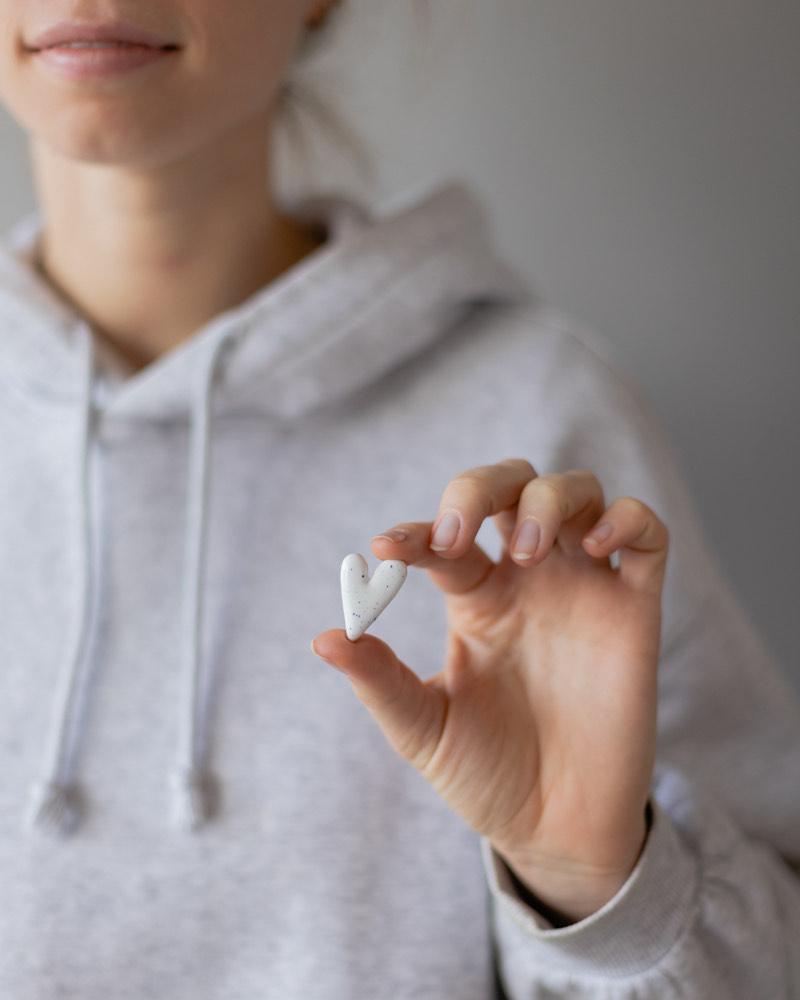 Сердечко Blau graniti