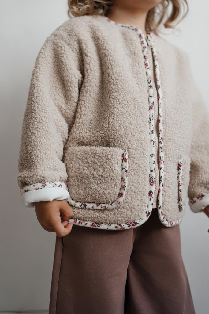 Куртка Тедди бежевая