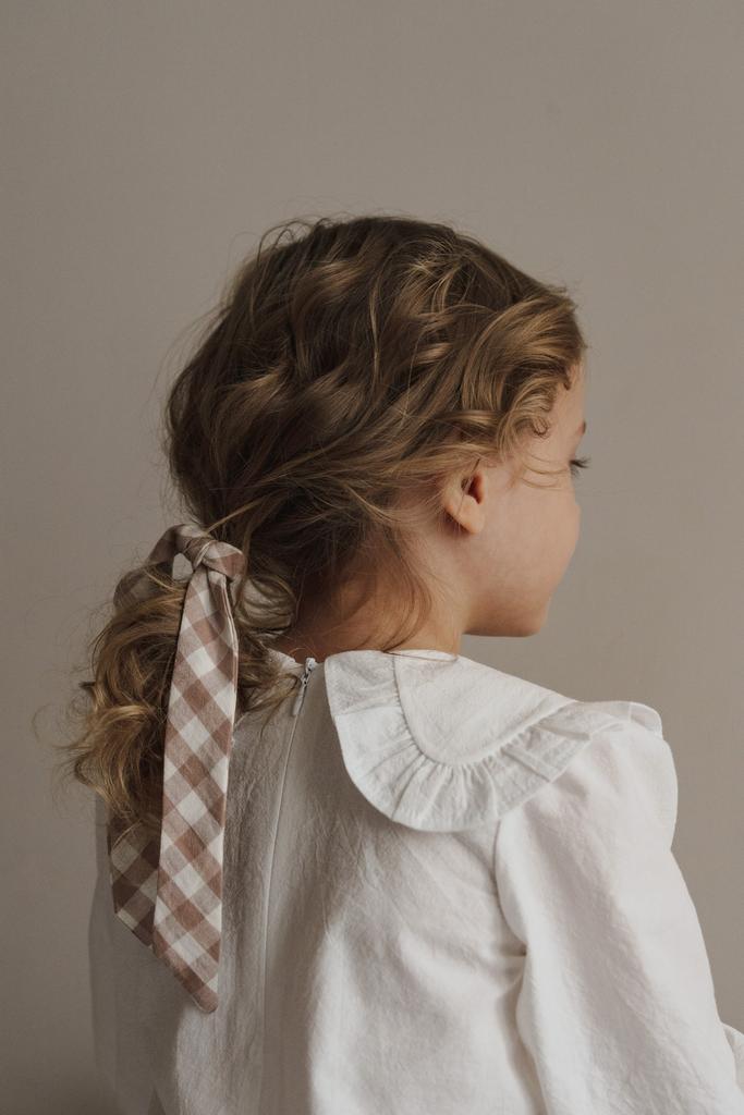 Лента для волос из клетки