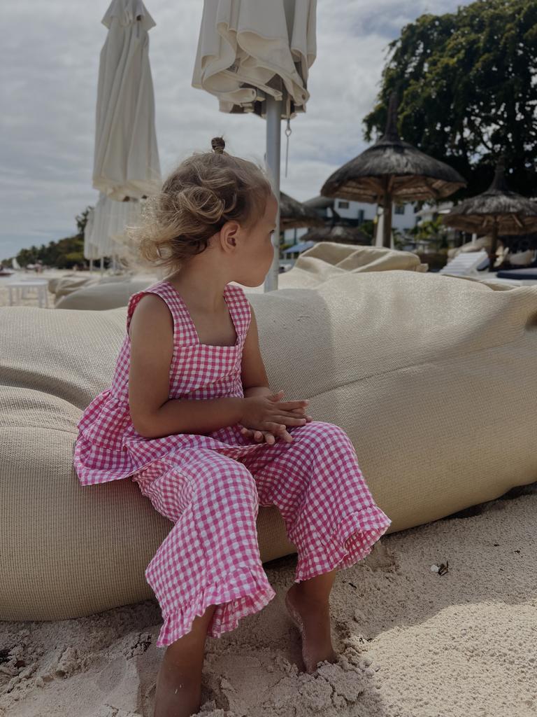 Костюм Розовая клетка