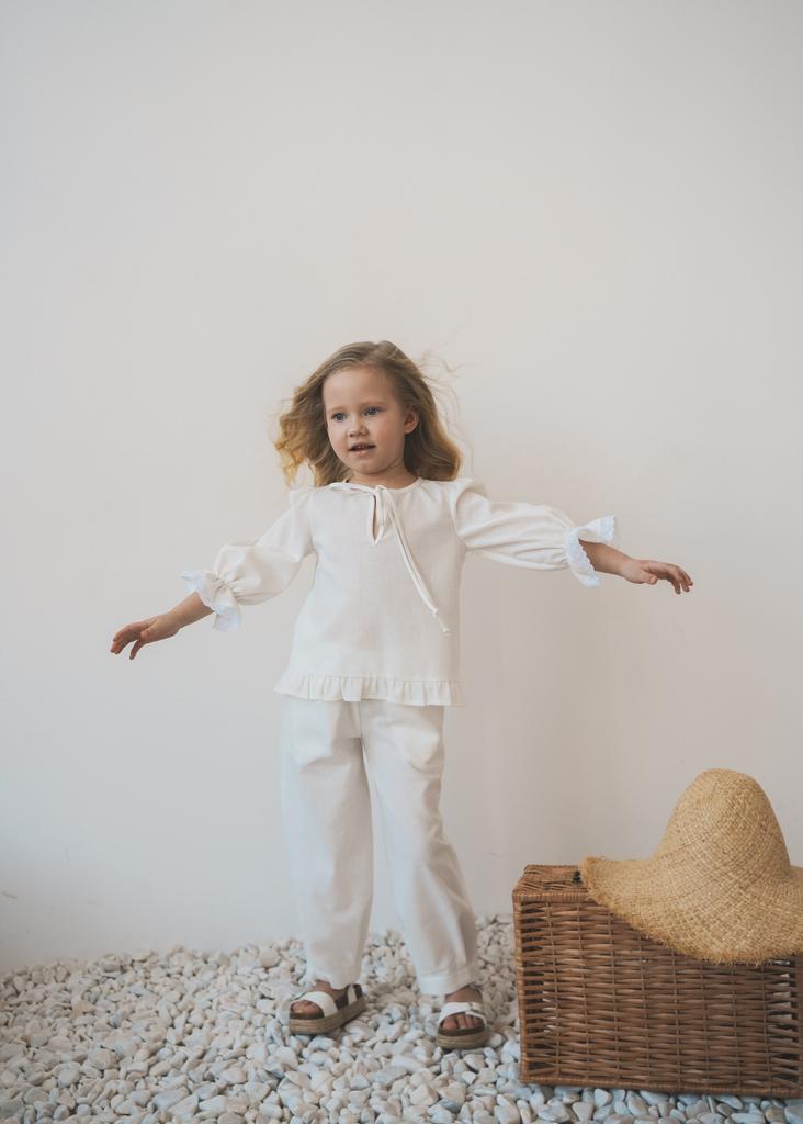 Льняной костюм