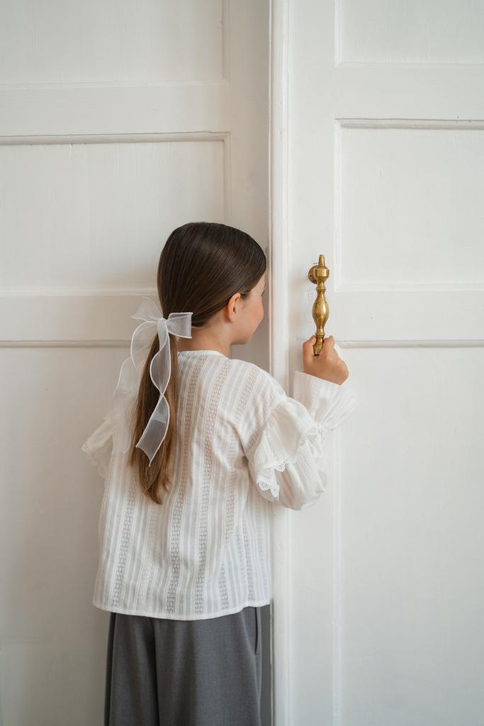 Ажурная блузка