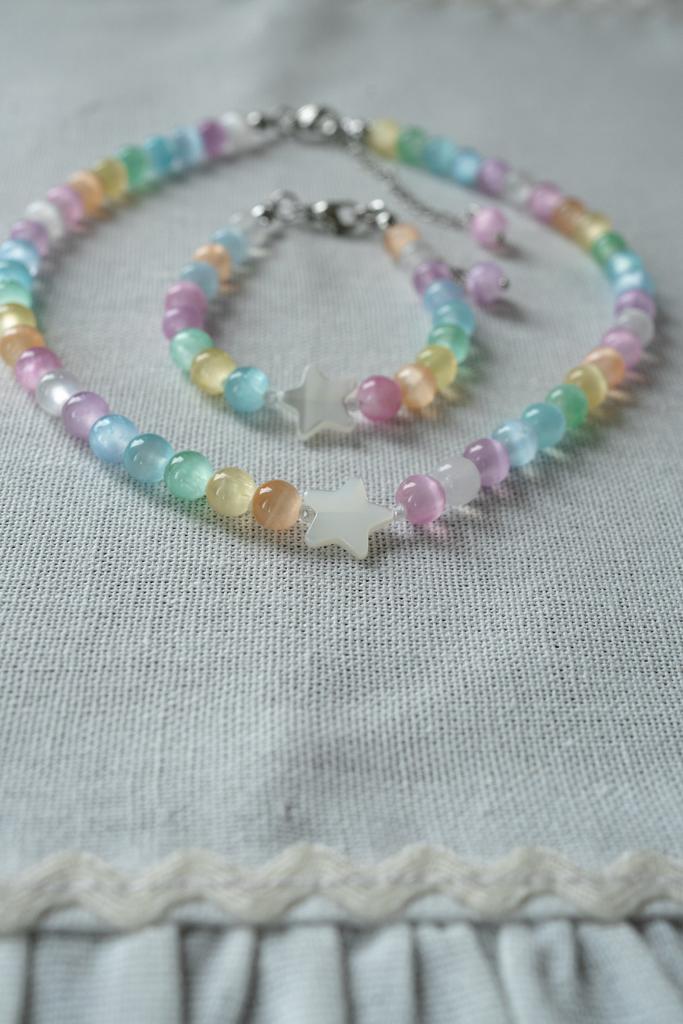 Чокер радужный