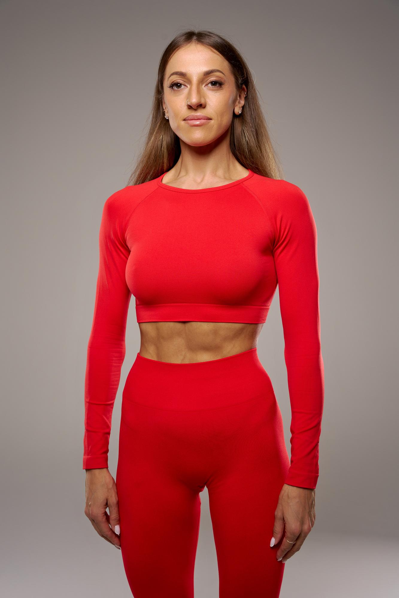 CROP TOP LONG SLEEVE