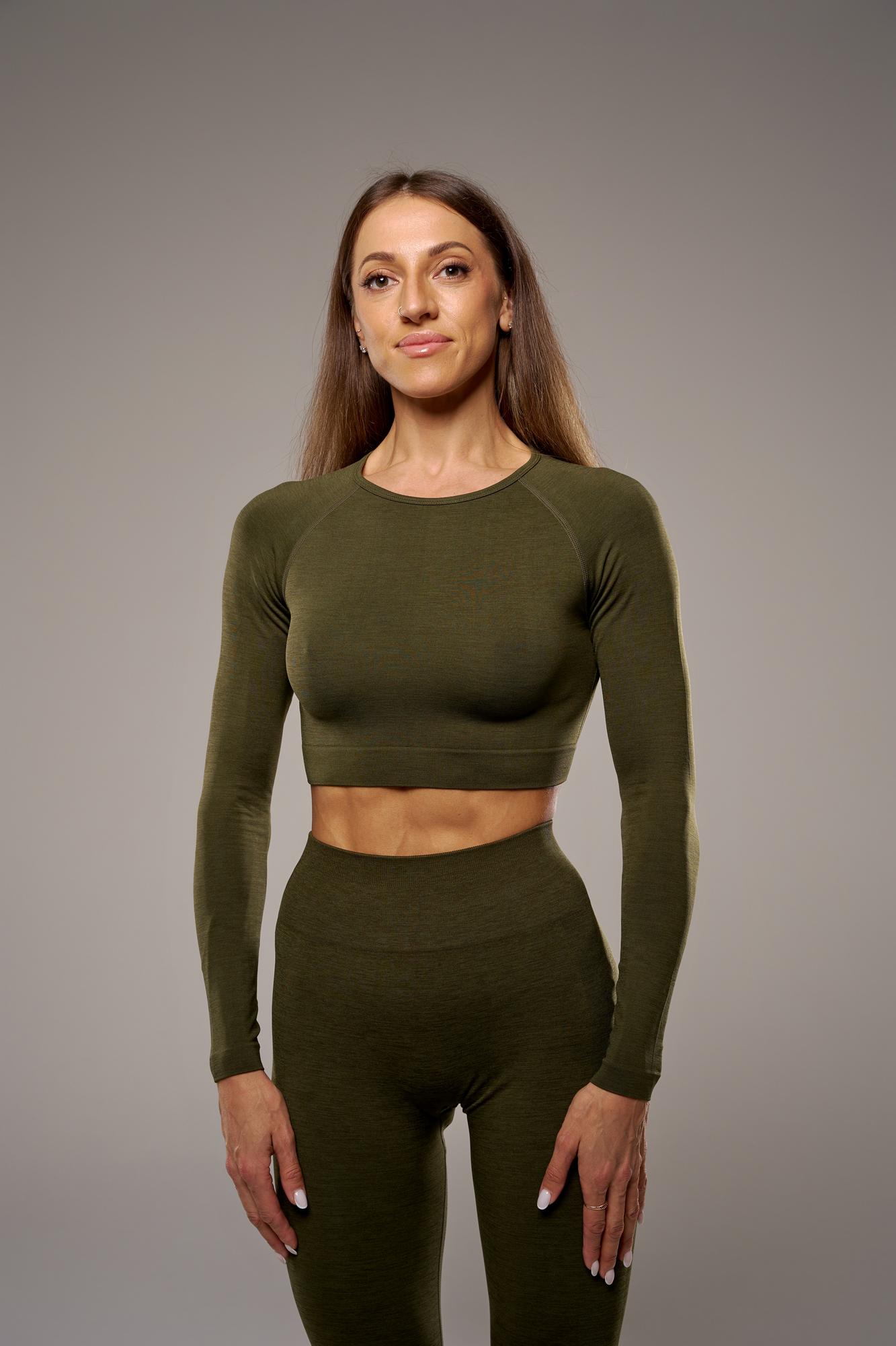 CROP TOP LONG SLEEVE