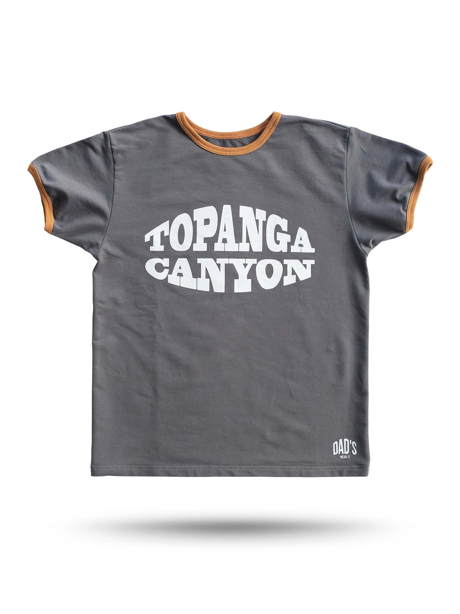 Футболка мужская графит/ржавчина.