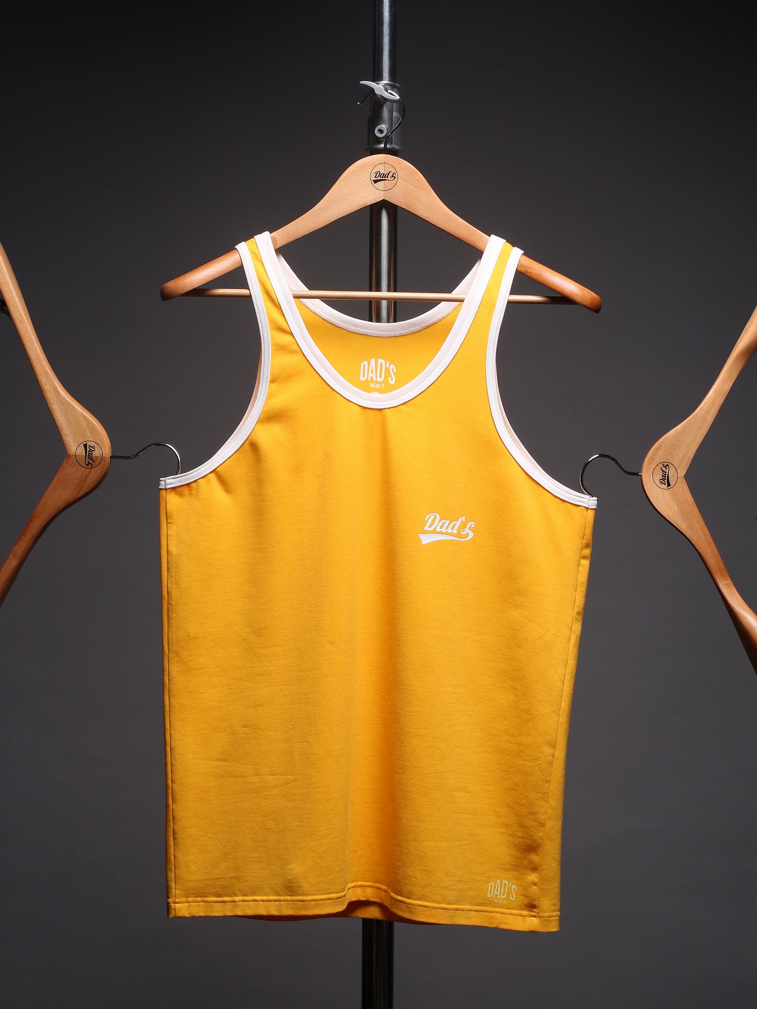 Майка  манго/молоко. принт Dad`s