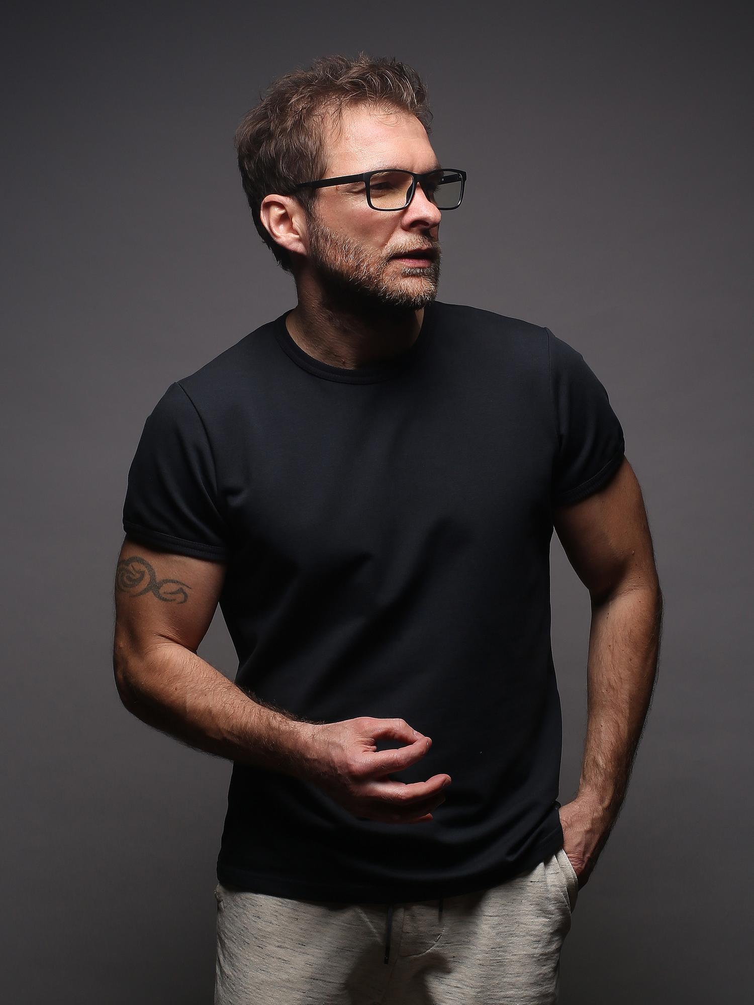 Футболка уголь/уголь