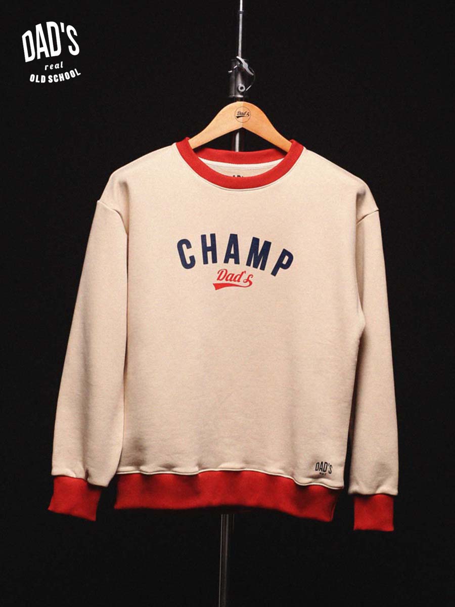 Свитшот беж/красный