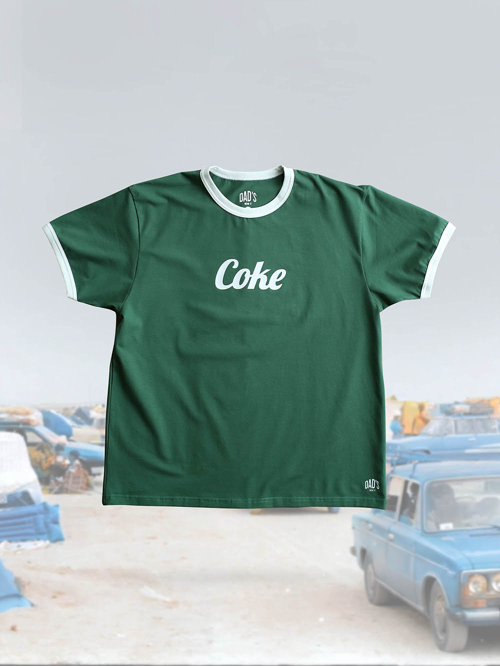 Футболка зеленая Coke