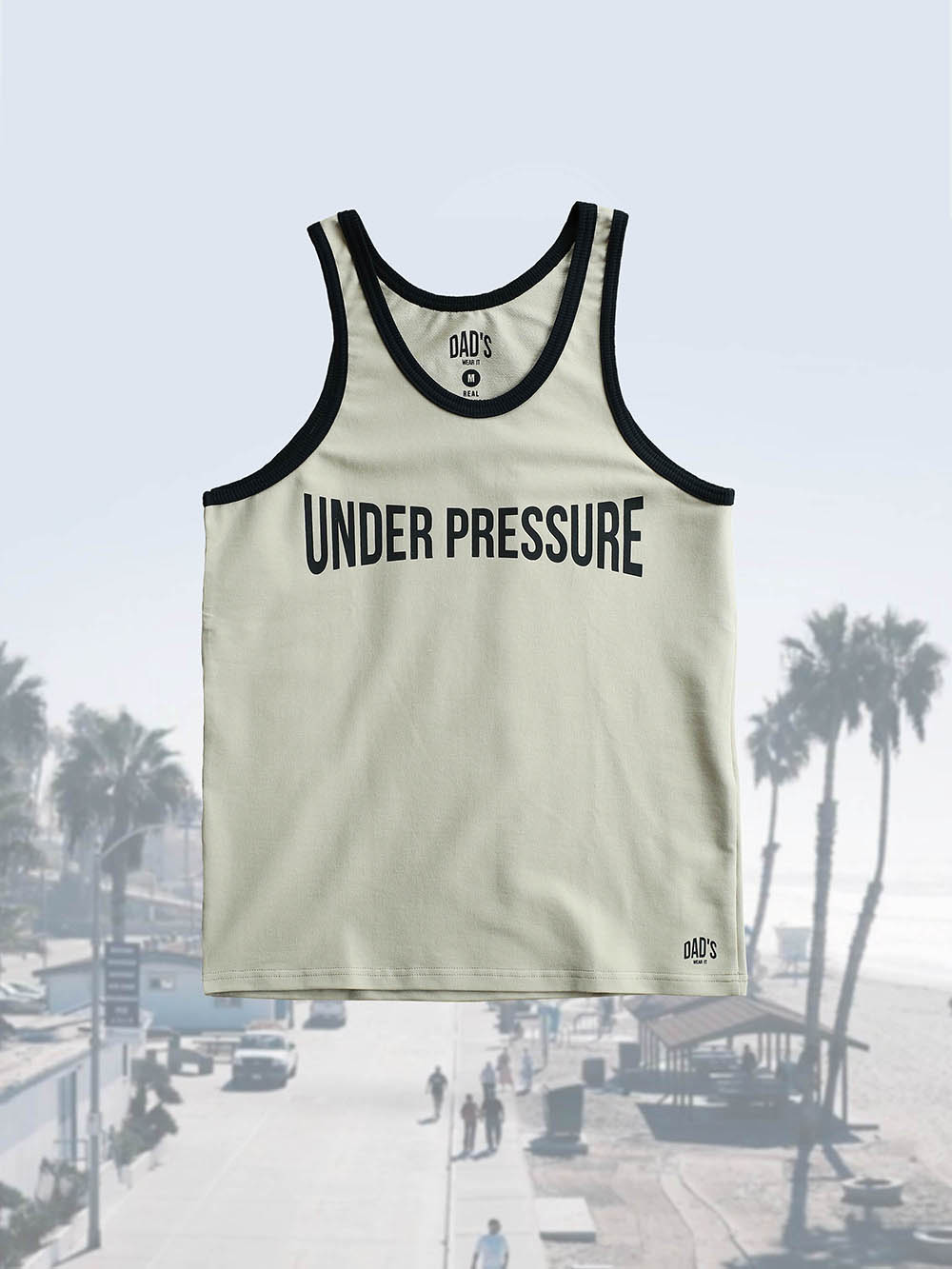 Майка бежевая Under Pressure