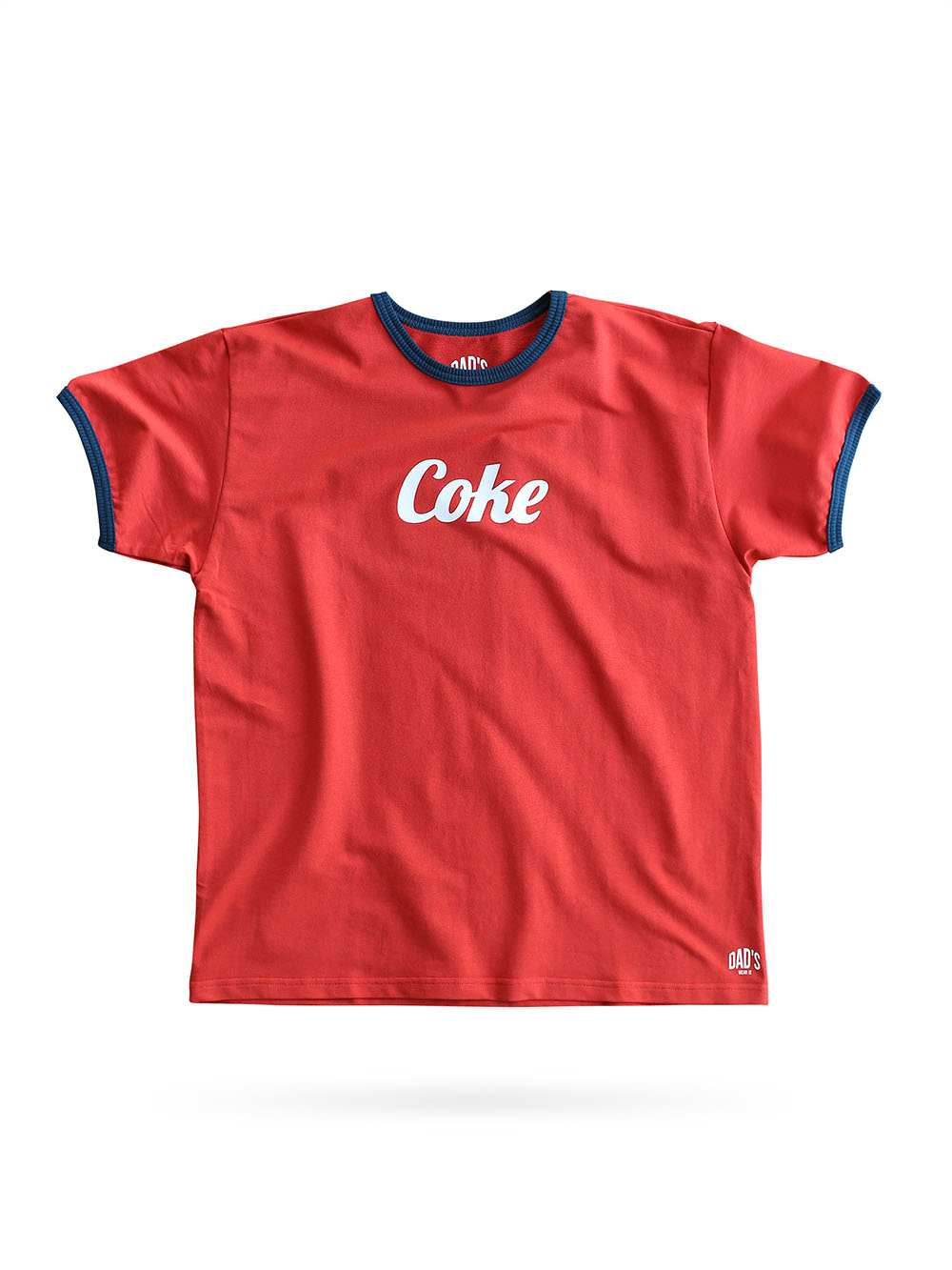 Футболка Coke красный/темно-синий