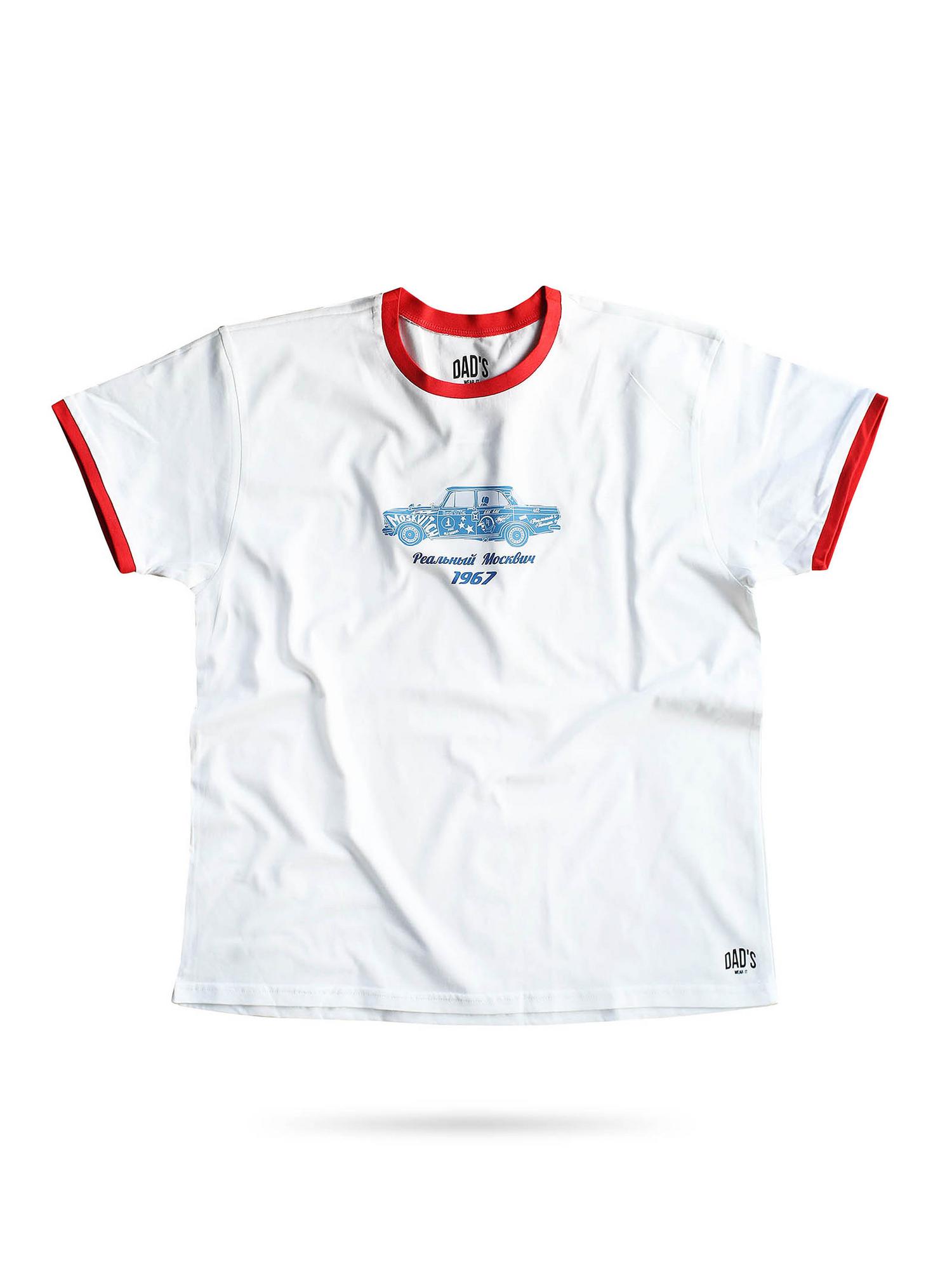 Футболка молочная Реальный Москвич