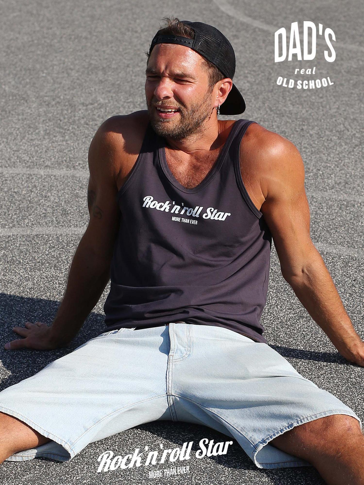 Майка графитовая Rocknroll Star