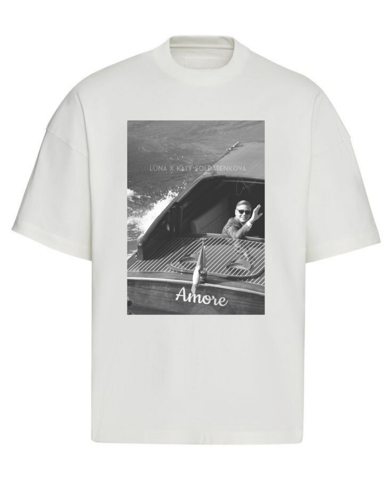 Футболка "КЛУНИ" белая