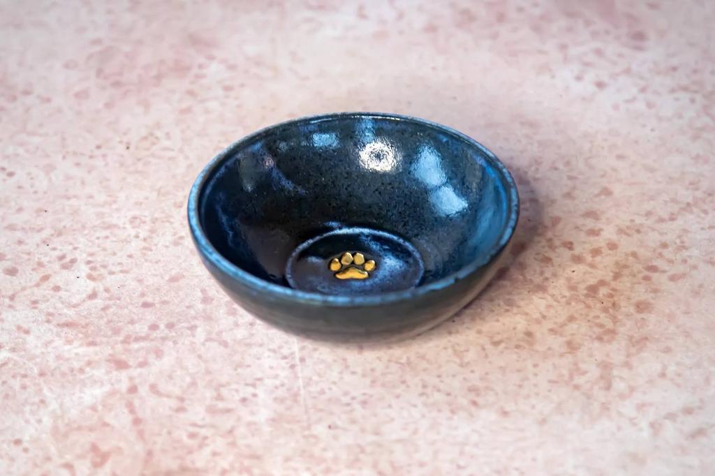 ГЛУБОКАЯ МИСКА ДЛЯ МЕЛКИХ ПОРОД СОБАК И КОШЕК "ЛАПКА"