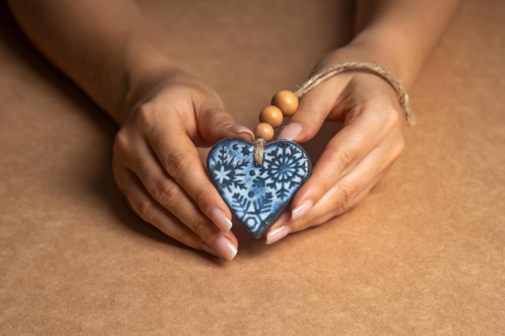 ЕЛОЧНАЯ ИГРУШКА "СЕРДЦЕ"