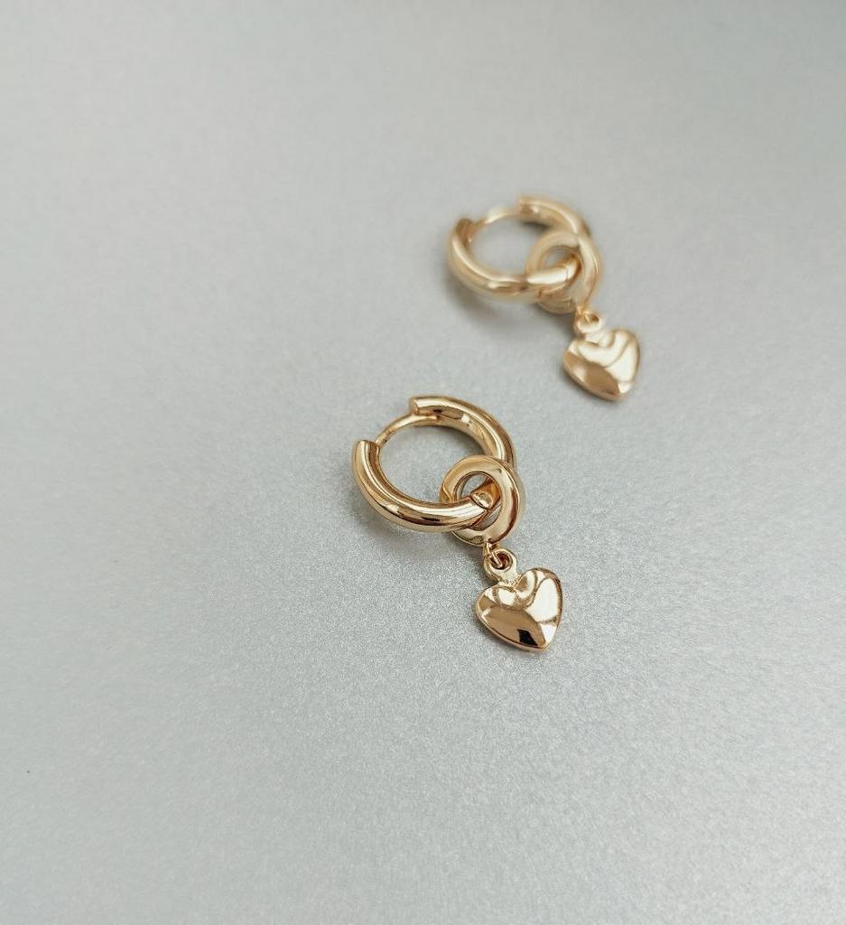 Серьги Конго с мини подвесками Влюбляй