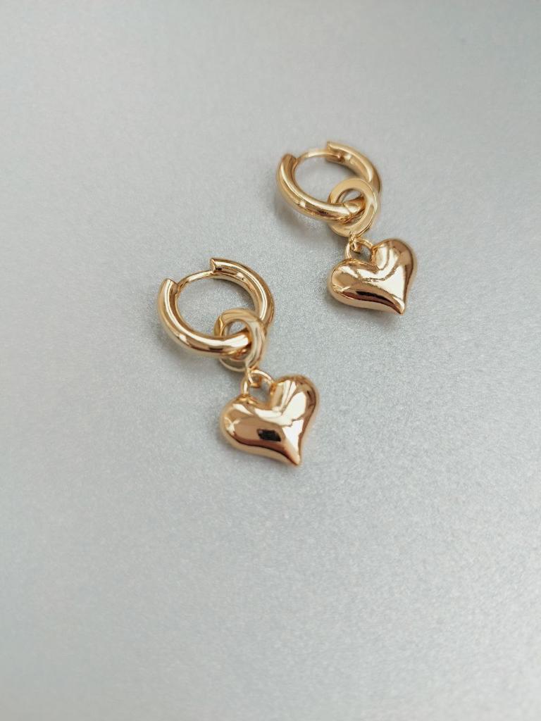 Серьги Конго с подвесками Влюбляй