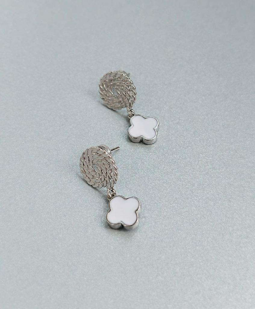 Серьги Клевер