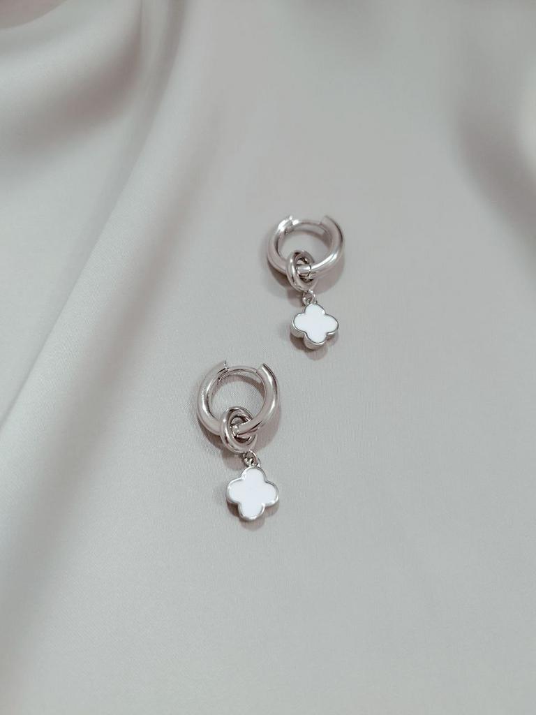 Серьги Клевер