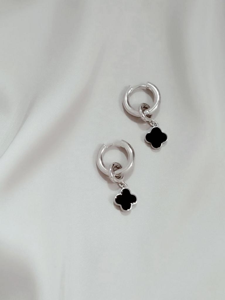 Серьги Клевер