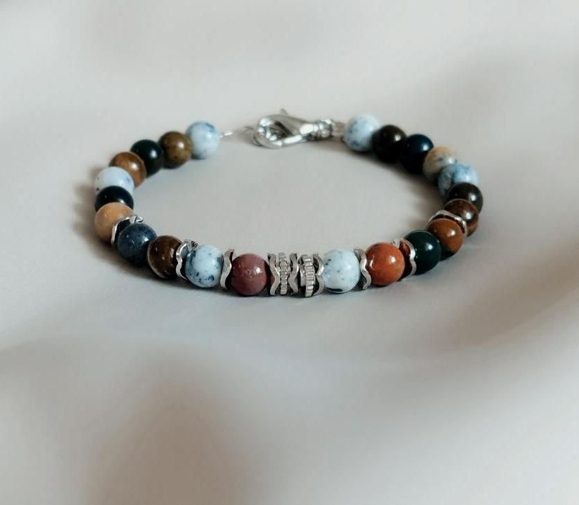 Браслет из яшмы