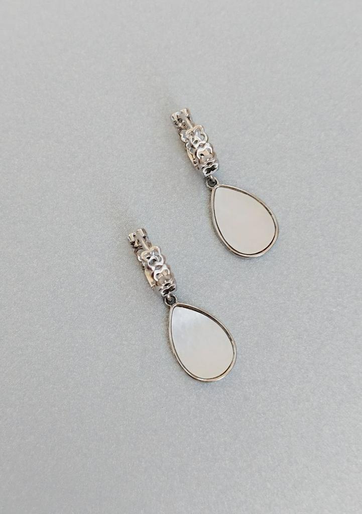 Серьги из перламутра