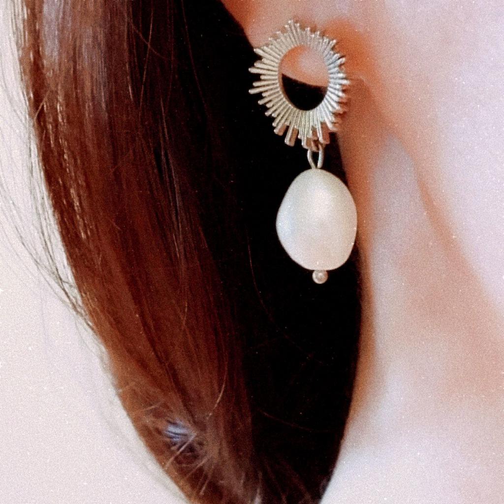 Серьги Сияй из жемчуга