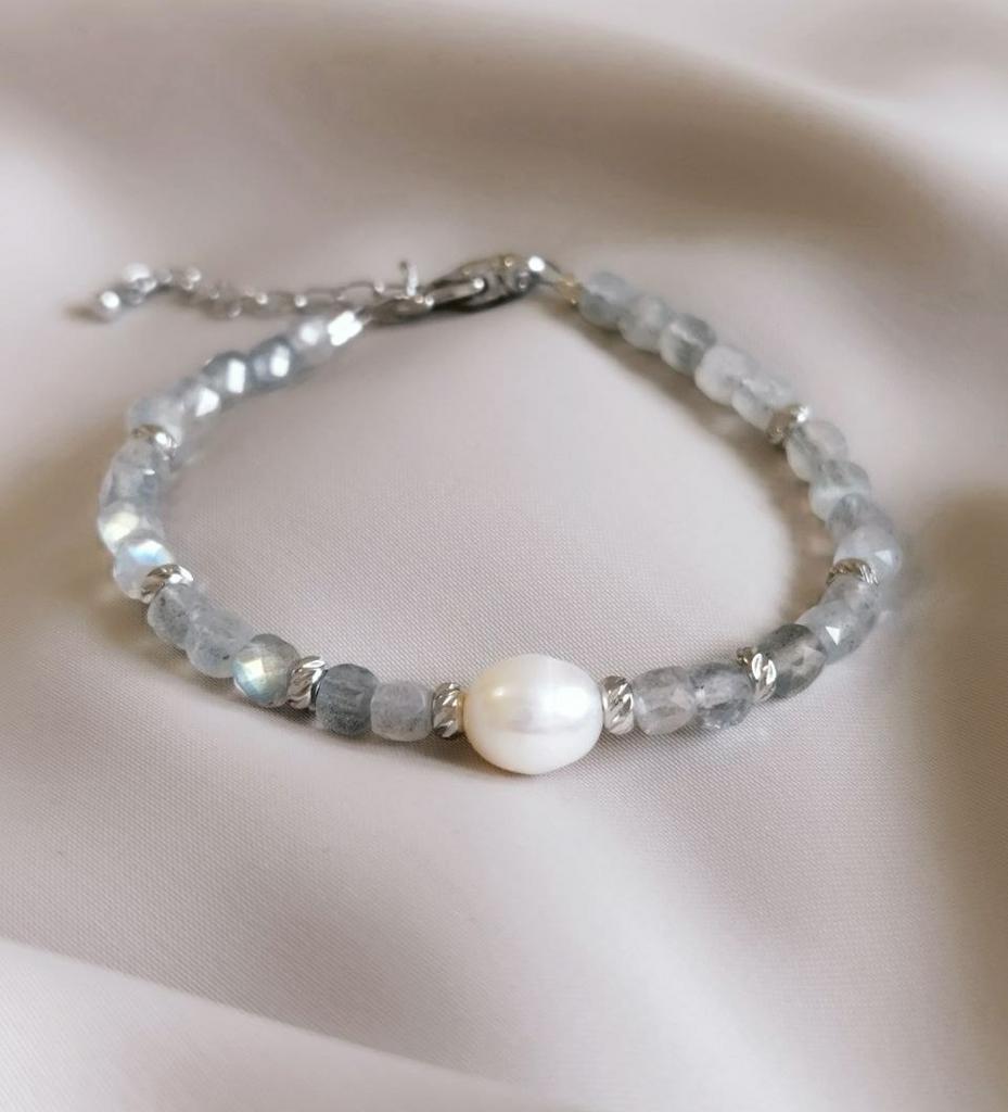 Браслет коллекции Акценты из лабрадора