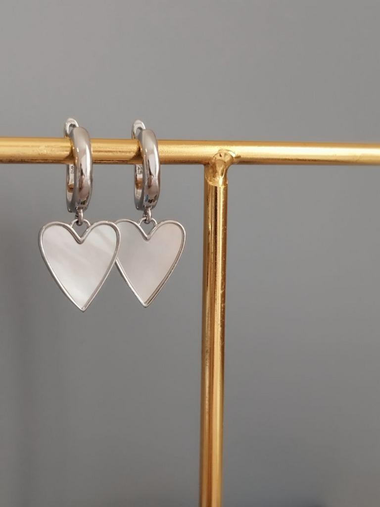 Серьги из перламутра