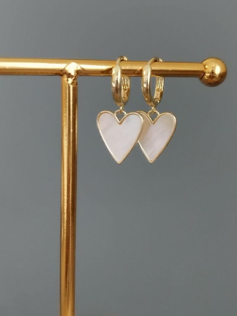 Серьги из перламутра