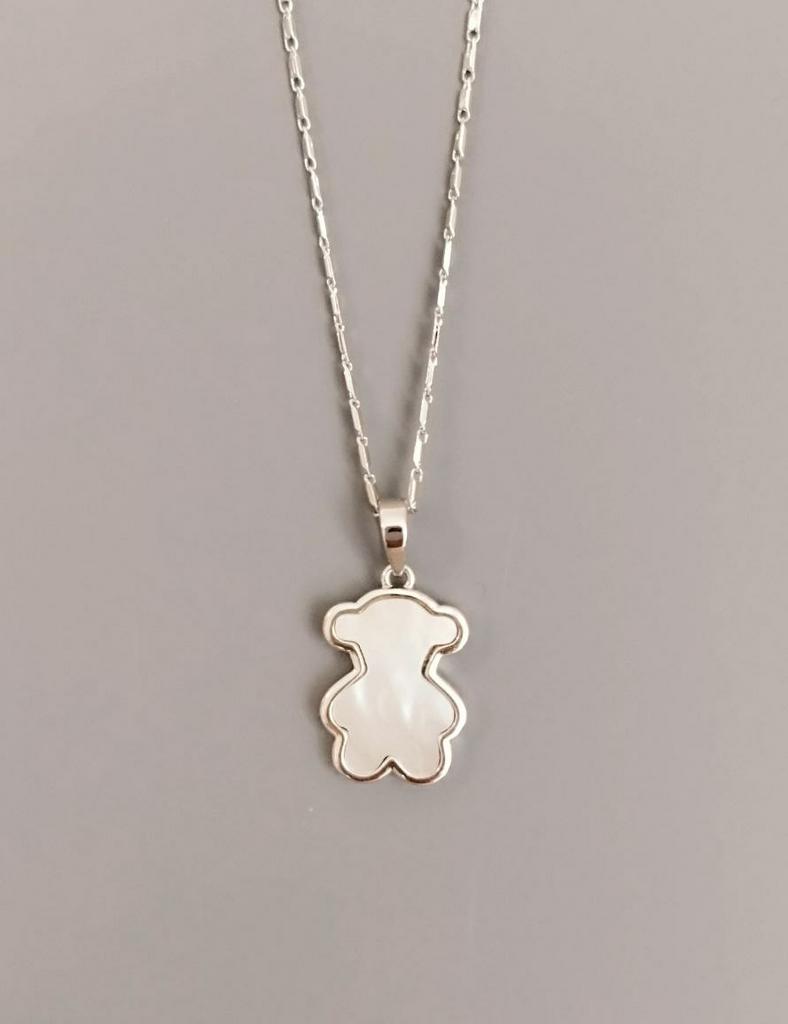 Кулон Мишки из перламутра