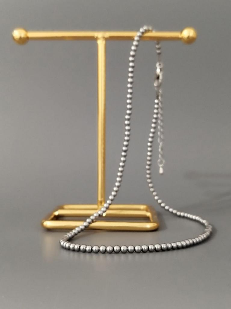 Чокер из гематита