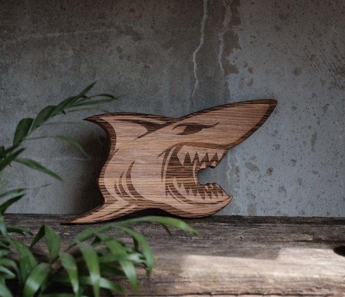 Разделочная доска "Акула"