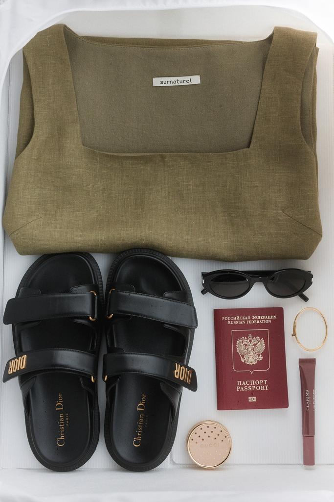 САРАФАН ИЗО ЛЬНА ХАКИ