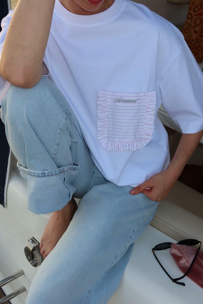 ФУТБОЛКА С КАРМАШКОМ