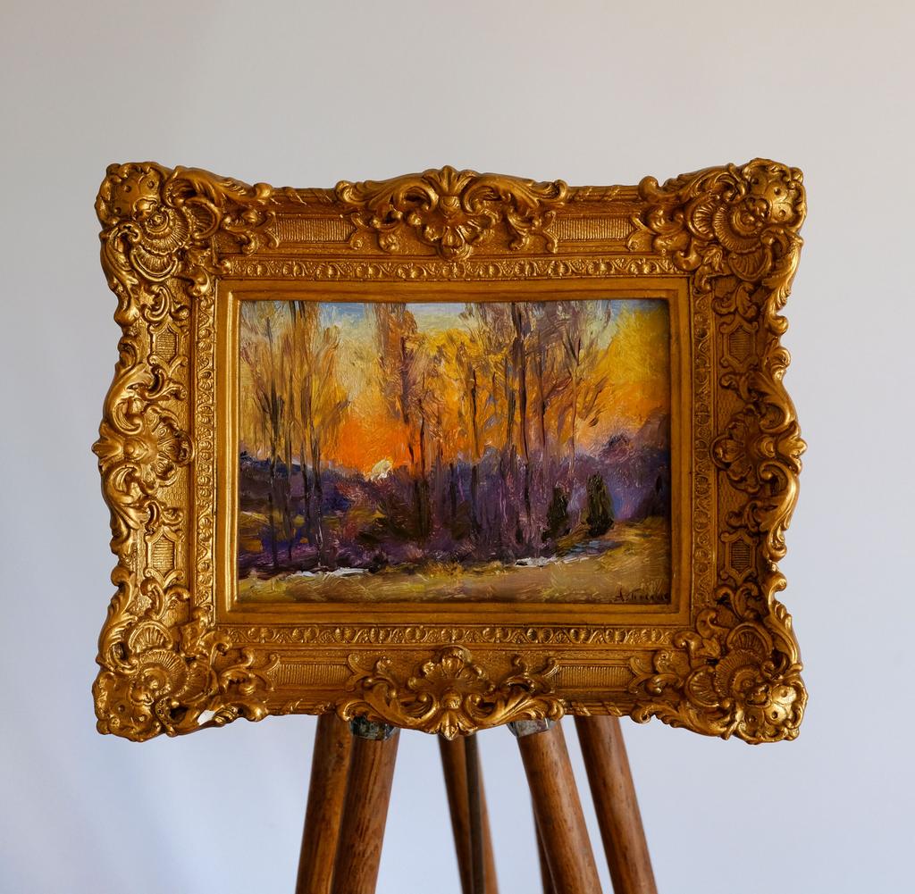 Закат солнца. Март.