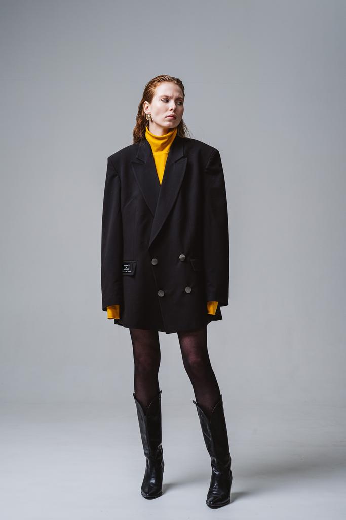 Двубортный пиджак унисекс